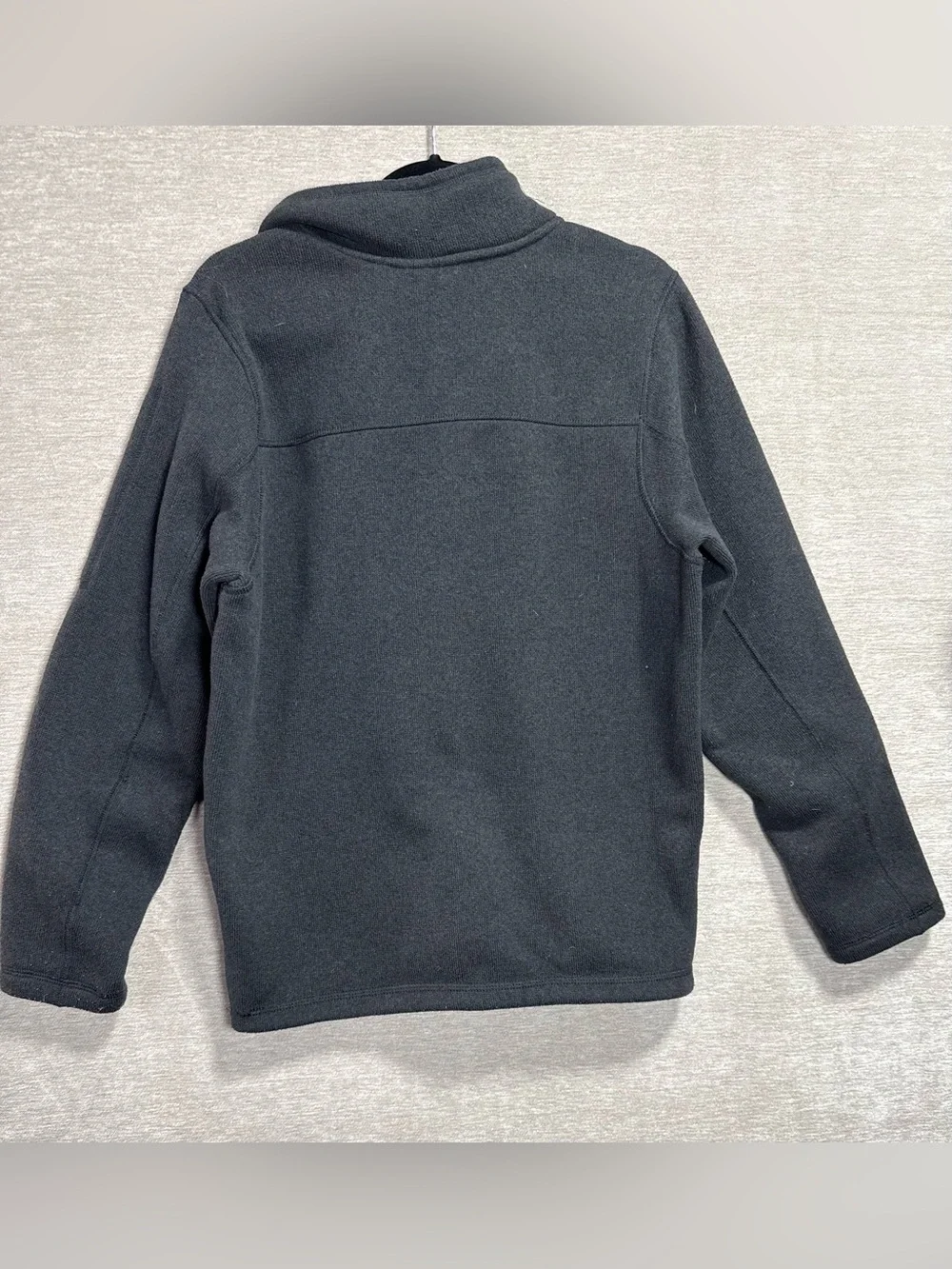 The North Face Men’s M Black Sweater Fleece 1/4 Zip Pullover Outdoor Jacket